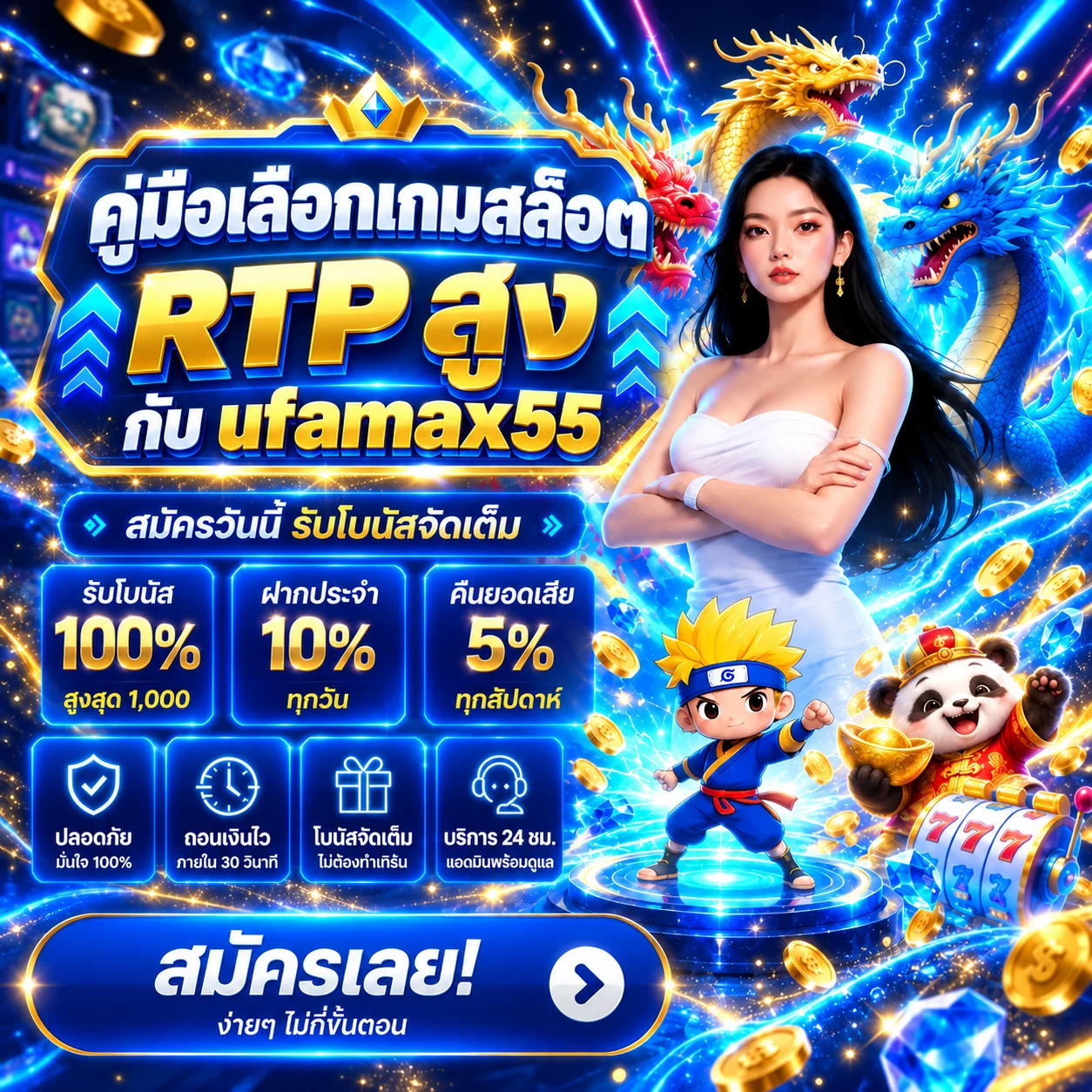 ufamax55 วิธีเลือกเกมสล็อต RTP สูงอย่างมีเหตุผล